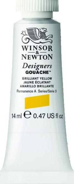 BRILLIANT YELLOW 055 14ml.S3 Designers Gouache Winsor & Newton