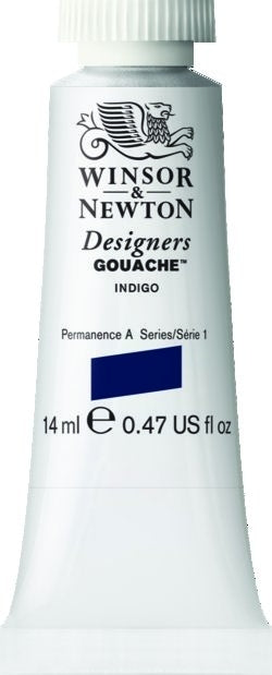 INDIGO 322 14 ml. S1 Designers Gouache Winsor & Newton