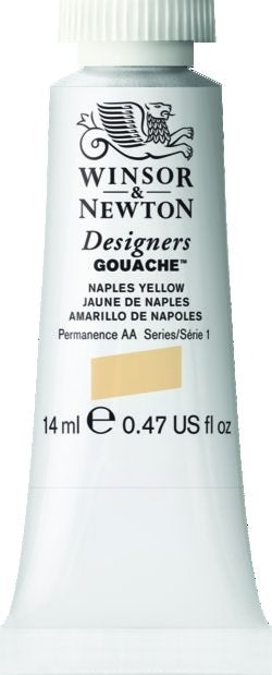 NAPLES YELLOW 422 14 ml. S1 Designers Gouache Winsor & Newton