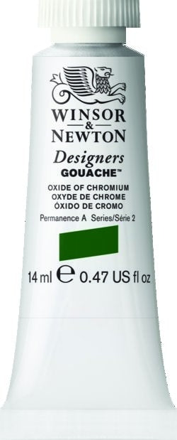 OXIDE OF CHROMIUM 459 14ml. S2 Designers Gouache Winsor & Newton