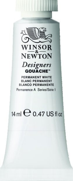PERMANENT WHITE 512 14 ml. S1 Designers Gouache Winsor & Newton