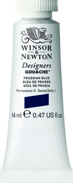 PRUSSIAN BLUE 538 14 ml. S1 Designers Gouache Winsor & Newton