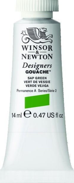 SAP GREEN 599 14 ml. S2 Designers Gouache Winsor & Newton