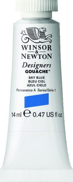 SKY BLUE 621 14 ml. S1 Designers Gouache Winsor & Newton