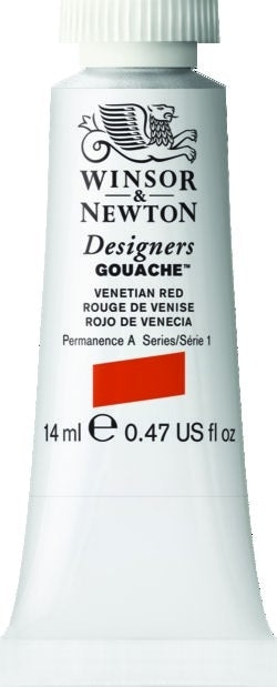 VENETIAN RED 678 14 ml. S1 Designers Gouache Winsor & Newton