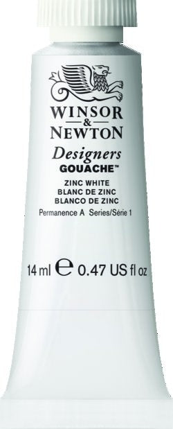 ZINC WHITE 748 14 ml. S1 Designers Gouache Winsor & Newton