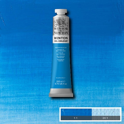 Cerulean Blue Hue (phthalo) (10) 138  200 ml. Winton olieverf 