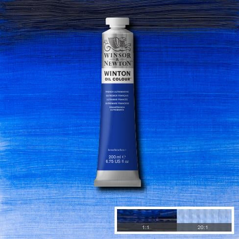 French Ultramarine (21) 263  200 ml. Winton olieverf 