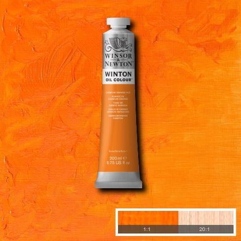 Cadmium Orange Hue (4) 090  200 ml. Winton olieverf 